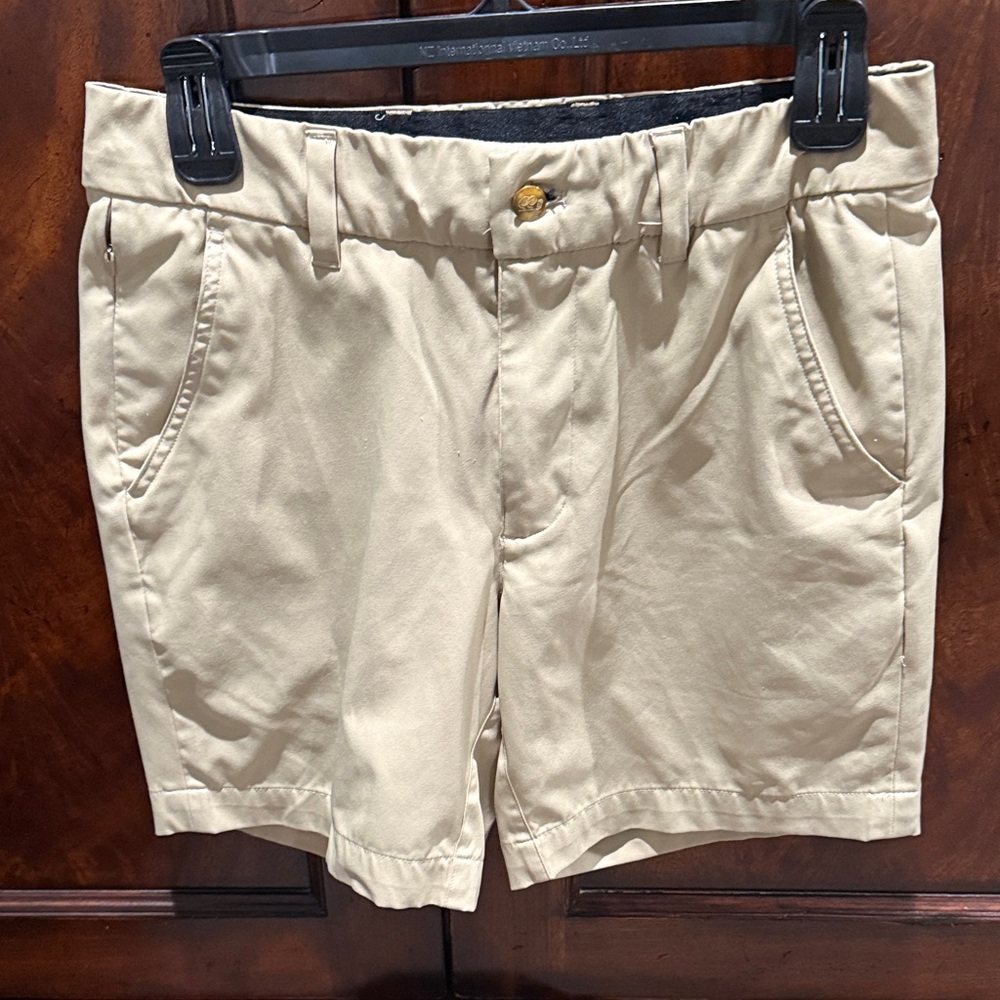 Classic Tan Men's Golf Shorts